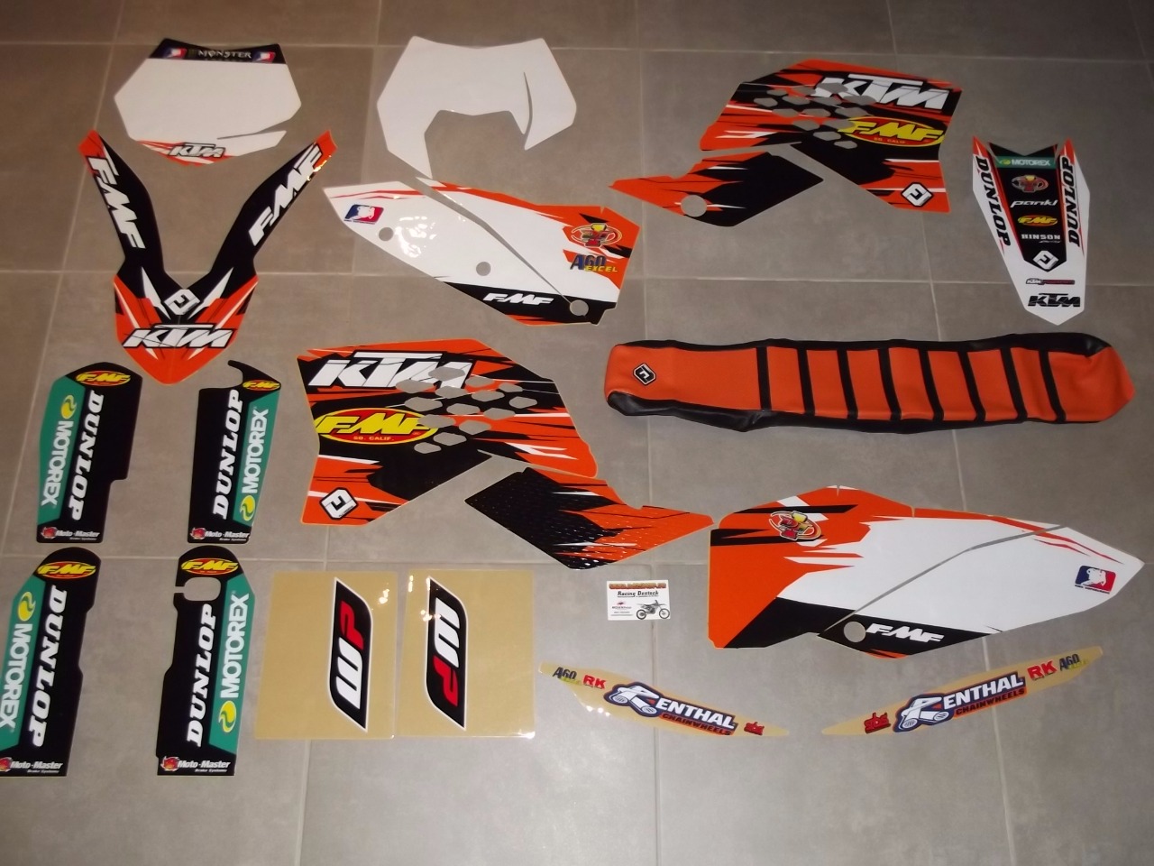 Kit déco complet KTM EXC SX SXF 07 à 11 rd2shop fr