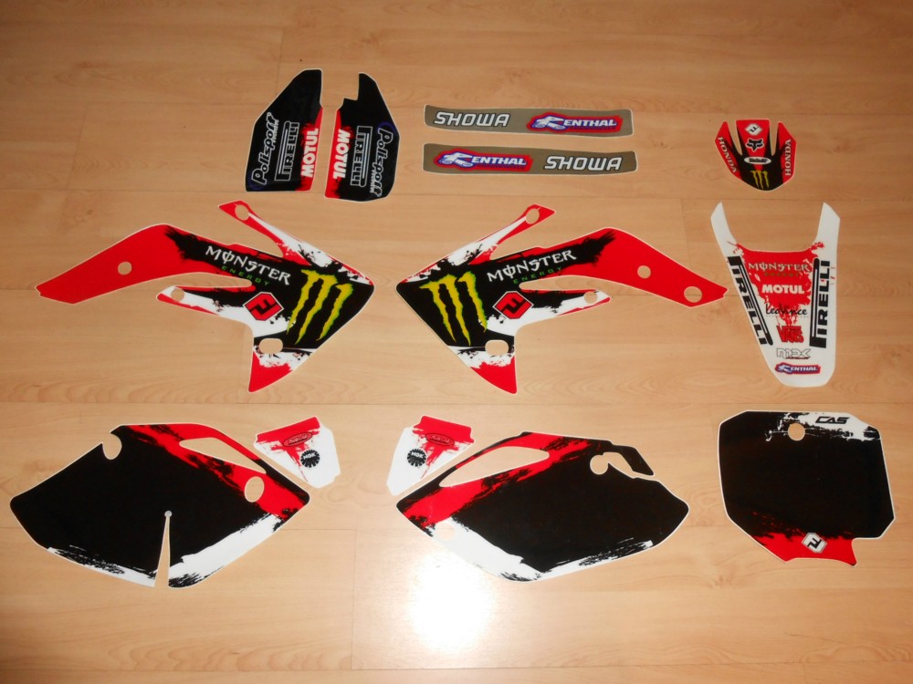 Kit déco complet HONDA CRF 150 2007 à 2016 Rd2shop