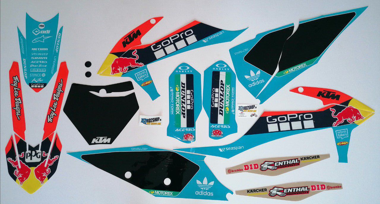 Kit déco Complet KTM SX / SXF ( 2019 à 2022 ) EXC 2020 à 2022 - Rd2shop