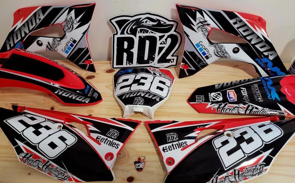 Kit D Co Semi Perso Honda Crf Cr Crfx Rd Shop