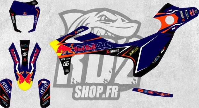 ES - sm -700 - kit deco - graphics - gasgas - redbull -