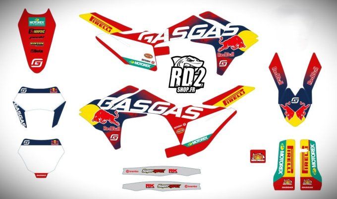 kit deco -stickers - redbull - gasgas - ec - ecf - mc - mcf - 2024 - 2025 -2026- factory - graphics