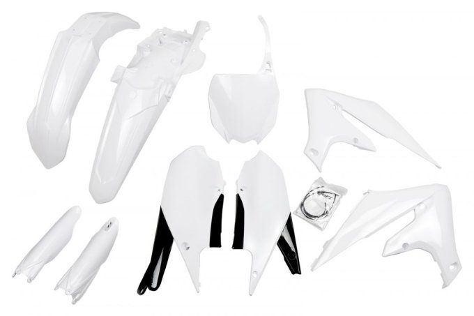 kit plastique - blanc - yamaha - yzf - 250 - 450 - 2019 - 2020 - 2021 - 2022 -2023 - full-plastic-ki