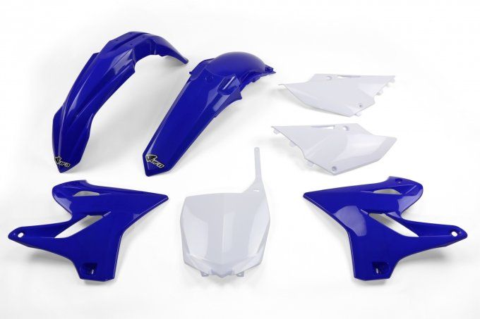 kit plastique - bleu - blanc - yamaha - yz 125 - yz 250 - yz125 -yz250 - origine - 2015 - 2016 - 201