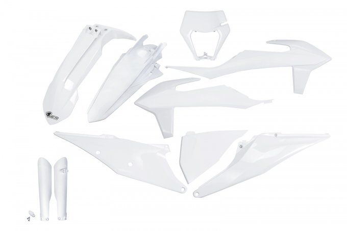 kit plastique - sixdays - six days - blanc - exc - excf - exc-f - 2020 - 2021 - 2022 - 2023 - ktm -p