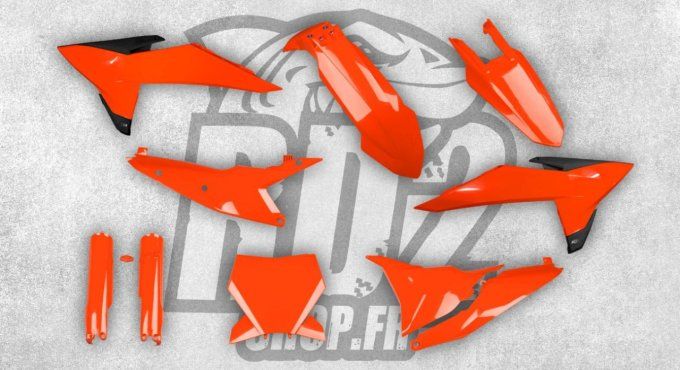 kit - plastiques - 125 - 250 - 300 -350 - 450 --ktm-sx-sxf-25-2025 -2026 -orange-plastics-kit-