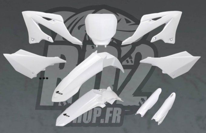 KIT PLASTIQUES - RESTYLING -blanc - yz - yzf - 2022 - 2023 -2024 - 2025 - 2026 - 2027 - restyled -
