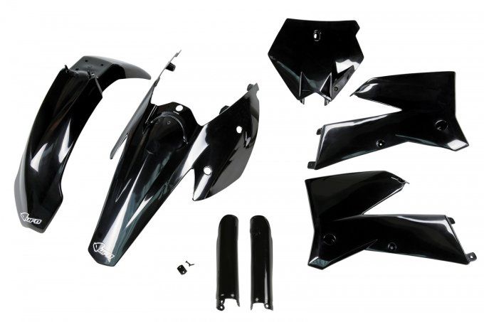 kit  plastiques - sx - sxf - 2005 - 2006 - ktm - noir - plastic -125 - 250 - 350 - 450