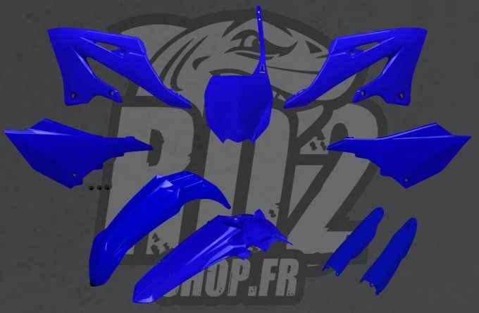 kit plastiques - yamaha - bleu - origine - 125 - 250 - yz - 2027 - 2026 - 2025 - yz125 - yz250 -