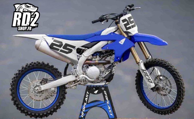 kit - plastiques -yamaha -yzf250 - yzf450 - 2023 - 2024 - 2025 - 2026 - limited - blanc bleu - ufo -