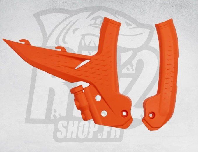 Protections -Cadre - protege - ktm - sx - sxf - exc - excf - 2026 - 2025 - 2024 - 2023 - orange - uf