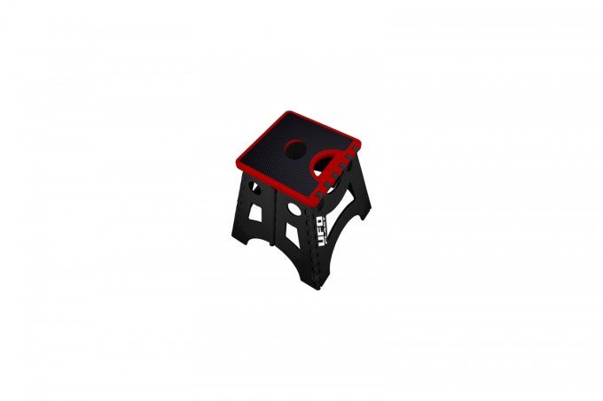 Trepied Lève moto Moto Cross Pliable UFO ROUGE - mx